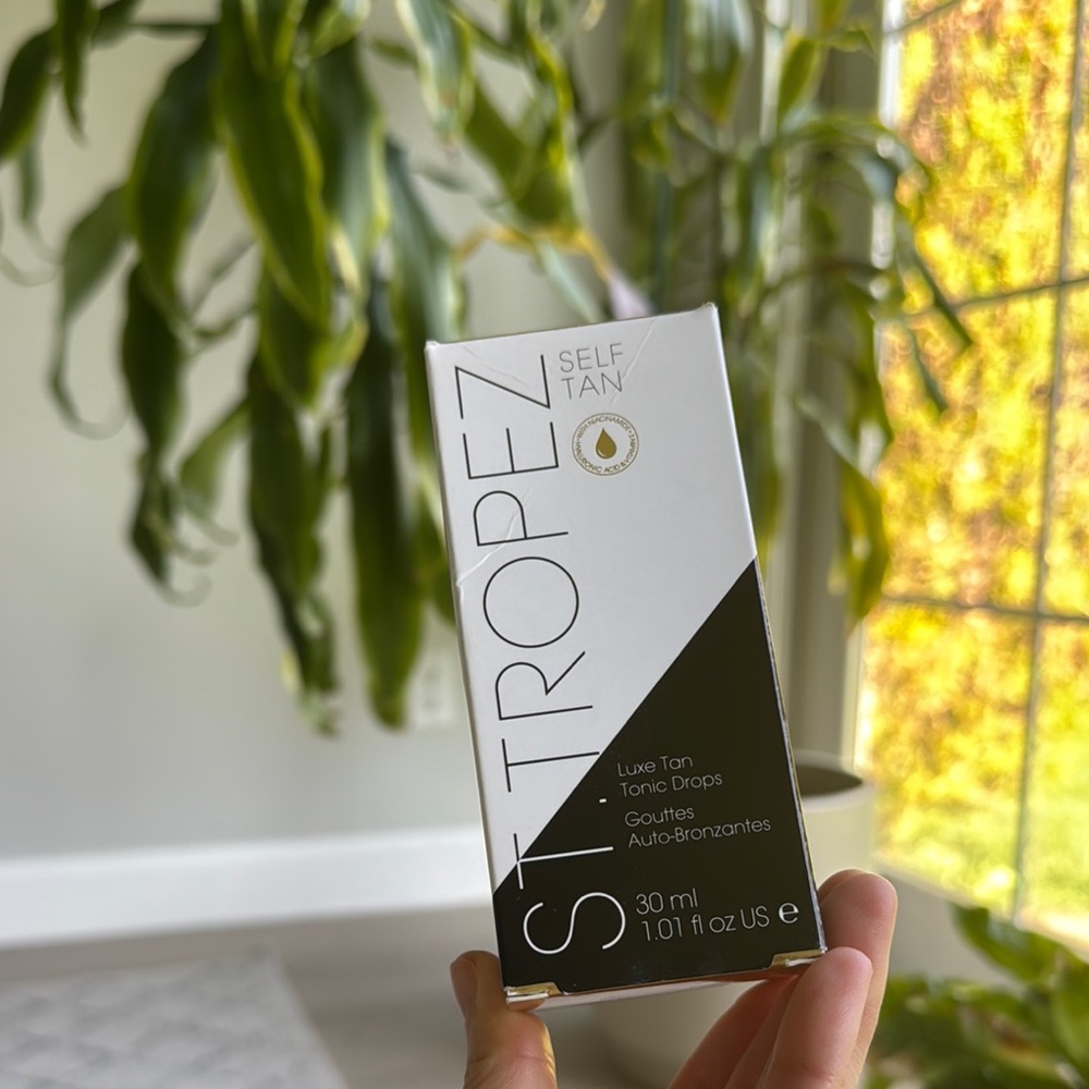 Brand New in Box St. Tropez Luxe Tan Tonic Drops